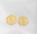 Brinco Intense Espiral - Banhado a ouro 18K