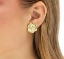 Brinco Intense Espiral - Banhado a ouro 18K
