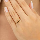 Anel Essencial Ajustável Elegante - Banhado a ouro 18K