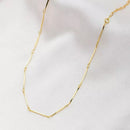 Colar Essencial Delicado -  Banhado a Ouro 18K